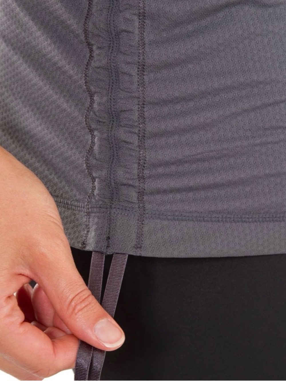 Lululemon Integrity Hot Tank Coal Sz 10 Athletic  yoga lightweight quick drying - Picture 4 of 12